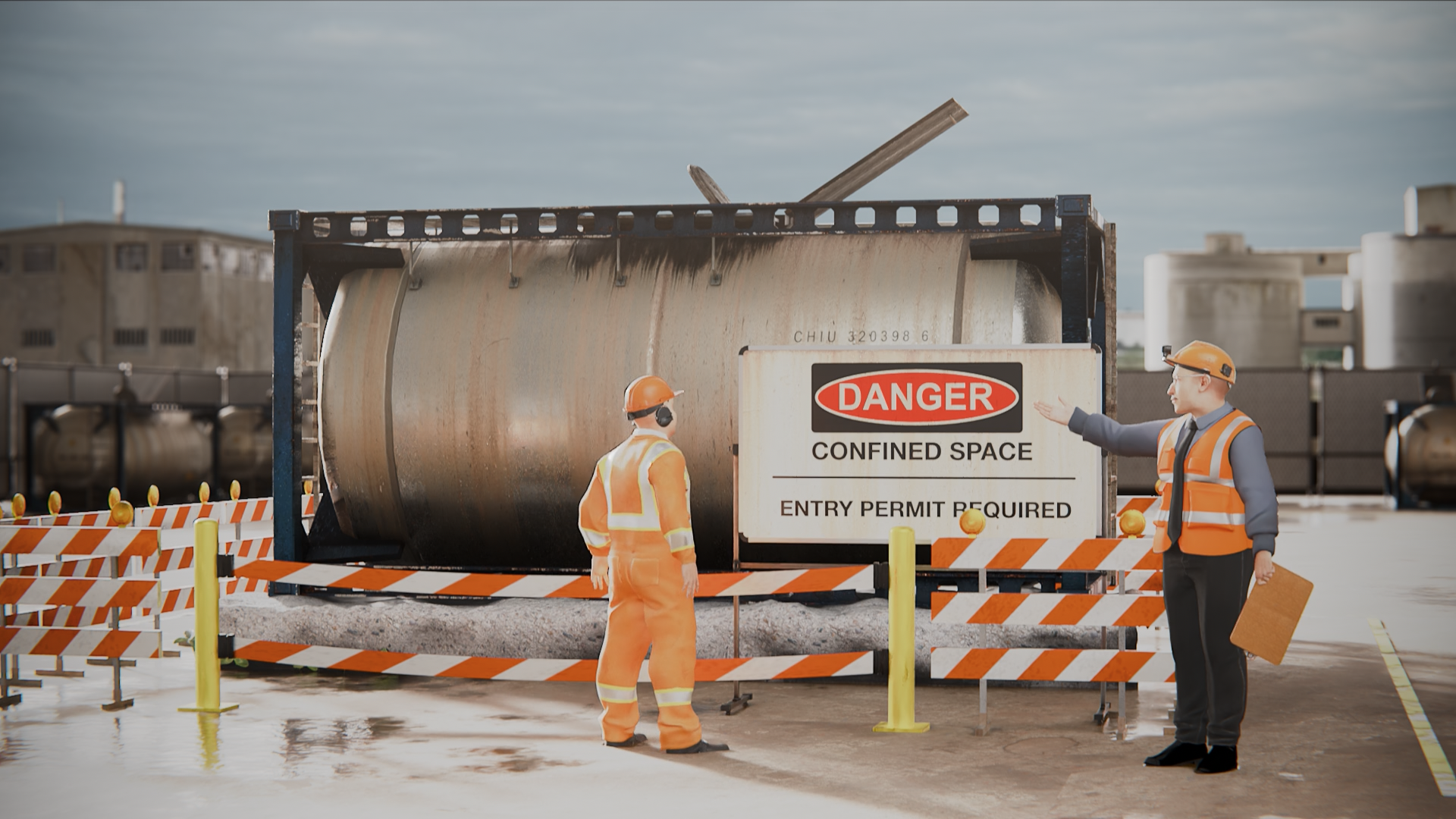Industrial Worker Safety Instructional Video | 3D Animation Safety Video