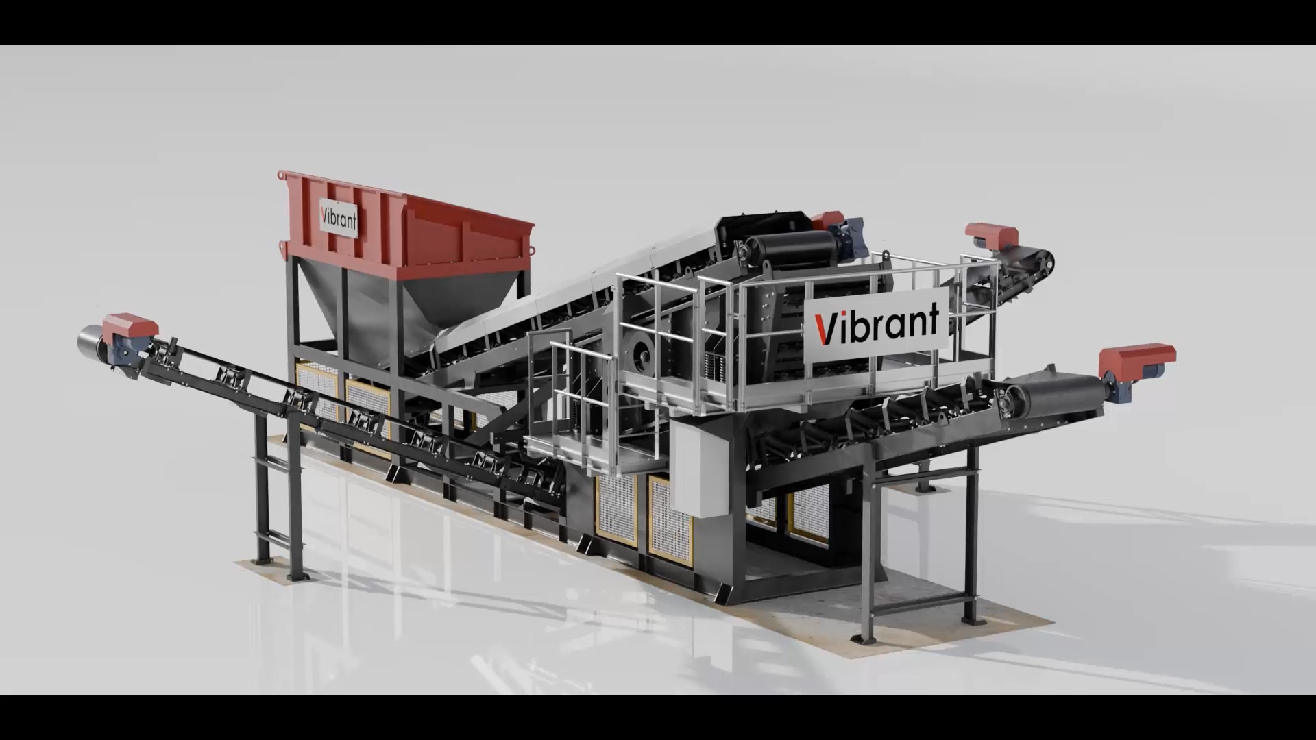 Portable Screening Plant 3D Animation | Complete Installation Process